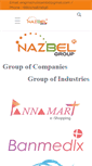 Mobile Screenshot of nazbelgroup.com